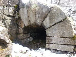  Sortie du tunnel du Sellaret degagee